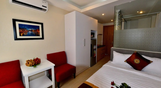 Студия Luxury Saigon South Serviced Apartments 2