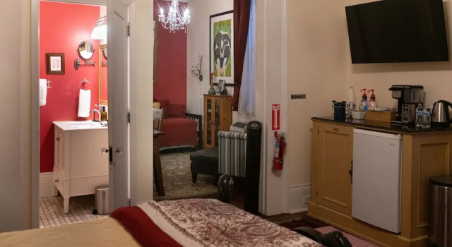 Люкс c 1 комнатой The Blue60 Marigny Inn