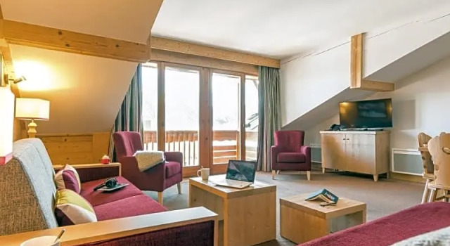 Апартаменты Standard с 4 комнатами Résidence Pierre & Vacances Premium Les Chalets du Forum