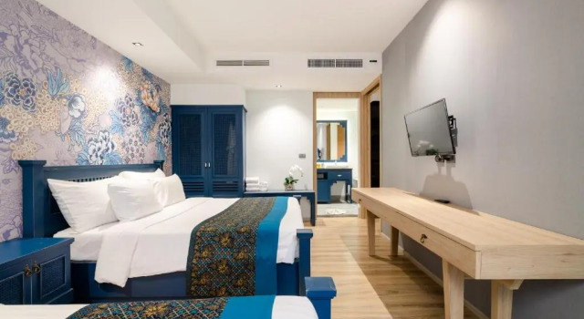 Трёхместный люкс Deluxe Bhukitta Boutique Hotel Phuket Town