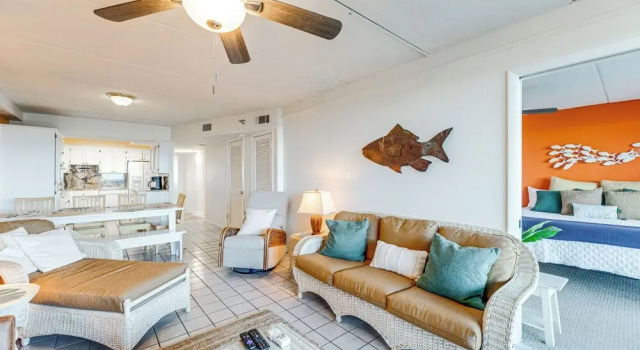 Beachfront Views: Breezy Port Aransas Condo!, Забронировать Апартаменты/квартира Порт-Аранзас Mustang Island