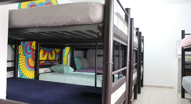 Seng i sovesal Mandala Hostel