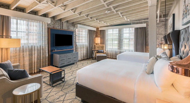 Четырёхместный люкс Presidential The Sessions Hotel, Bristol, a Tribute Portfolio Hotel