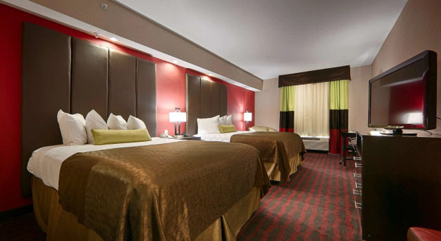 Четырёхместный номер Standard Best Western Plus Cushing Inn & Suites