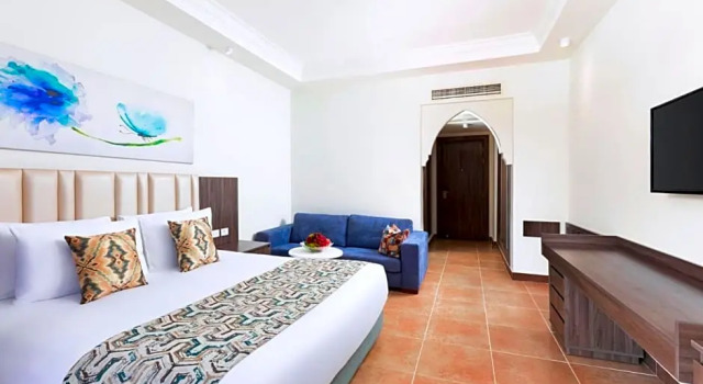 Двухместный номер Deluxe с частичным видом на море Albatros Palace Resort Families And Couples Only