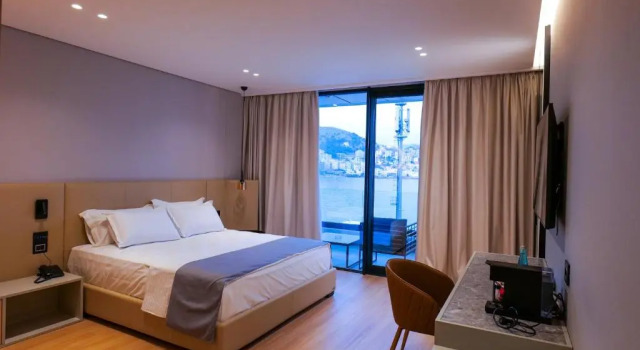 Двухместный номер Deluxe с видом на море AlYACHT Premium Hotel