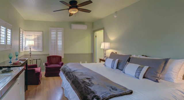 Двухместный люкс Luxury с балконом и с видом на сад Carlisle Garden Suites