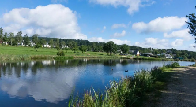 Коттедж 4 Sterne Ferienhaus "Zum Weiher"