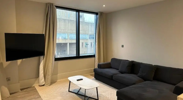 Апартаменты с 2 комнатами с балконом и с видом на город NOVU Apartments Liverpool Waterfront