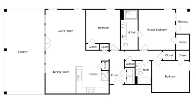 Pointe West #203 - 3 Br Condo