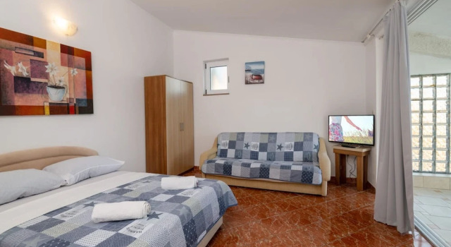Студия Comfort с балконом и с видом на море Apartments Villa Dom