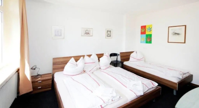 Трёхместный номер Standard Hotel Goldener Hahn