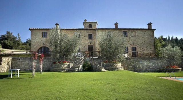Апартаменты с видом на бассейн Ormanni nel Chianti Classico