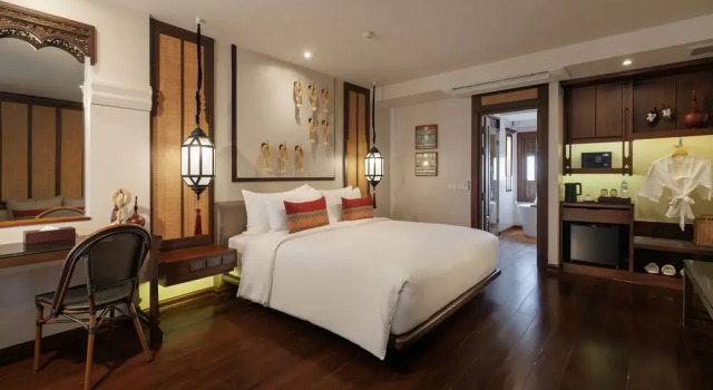 Двухместный номер Deluxe с балконом Akira Thaphae Hotel