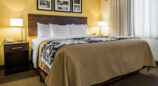 Люкс c 1 комнатой Sleep Inn & Suites Pittsburgh Airport