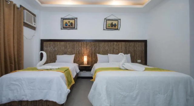 Трёхместный номер Deluxe Bamboo Beach Resort