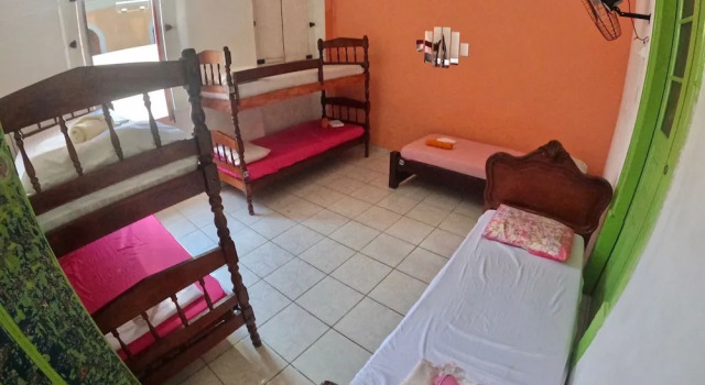 Кровать в общем номере Hostel Por do Sol - Porto Seguro - Bahia