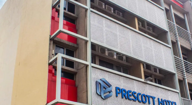 Кровать в общем номере Отель Prescott Kuala Lumpur Bukit Bintang