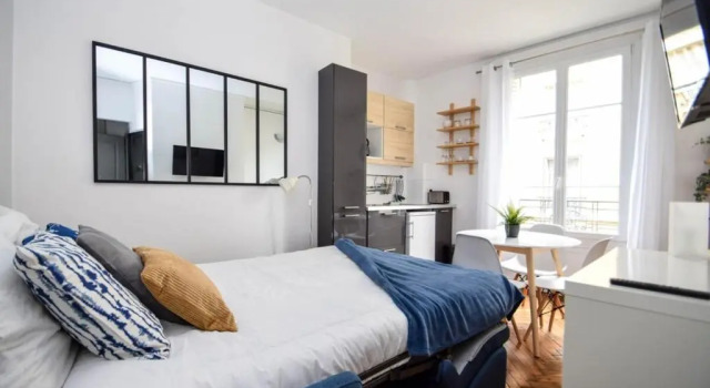 Cosy studio à 1mn du métro St-Mandé tout équipé