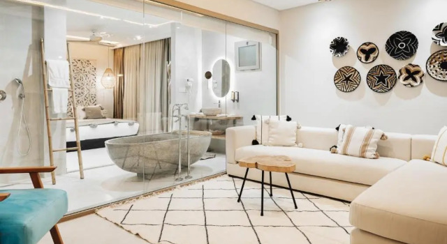 Люкс Prestige с видом на море Tulum Beach Resort Dakhla