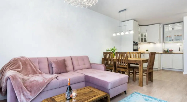 Апартаменты Superior с 2 комнатами с видом на город Elite Apartments Marine Cztery Oceany