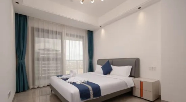 Люкс Luxury с 3 комнатами с балконом Sanya Haitang Bay Sinuo Meisu Hotel (Poly Haitang Bay Houhai Branch)