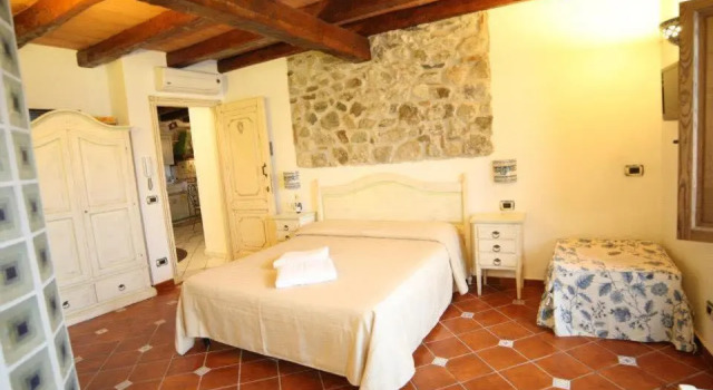 Standard Dreier Zimmer mit Meerblick Romeo e Giulietta Scilla