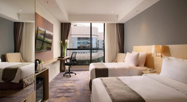Deluxe Zimmer Grandhika Hotel Semarang