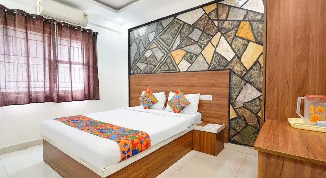 Номер Deluxe FabHotel Royal Comfort Madiwala - Nr Housr Road