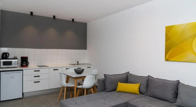 Апартаменты Premium c 1 комнатой с видом на внутреннюю территорию Kefalos Damon Hotel Apartments