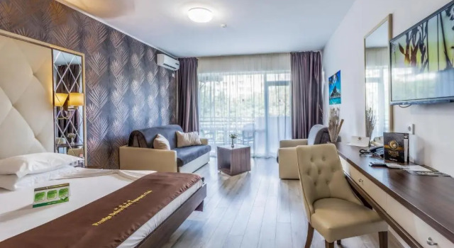 Семейный номер Deluxe с балконом Prestige Deluxe Hotel Aquapark Club - All inclusive