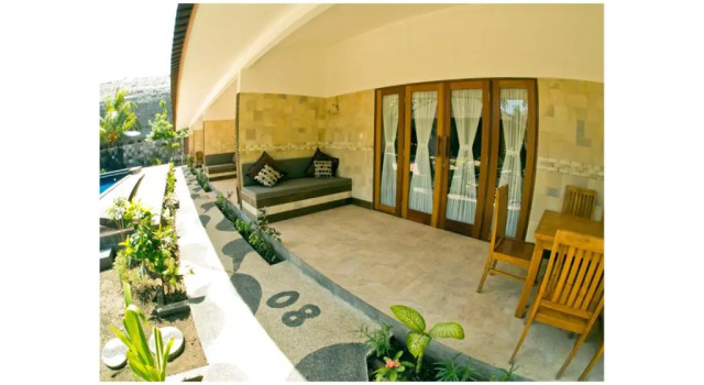 Семейный номер Standard с балконом Gili Air Bungalows