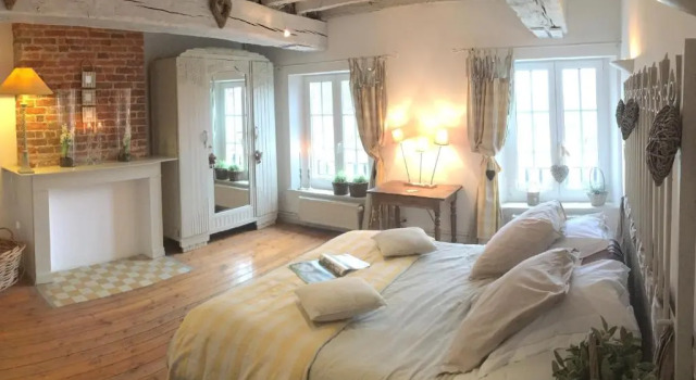 Двухместный номер Standard с красивым видом из окна Les Chambres de Ribeaufontaine