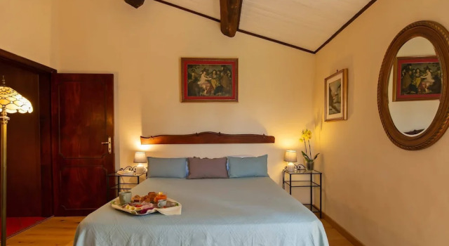 Двухместный номер Superior с балконом и с красивым видом из окна Agriturismo Il Pornelleto - Villa Alari