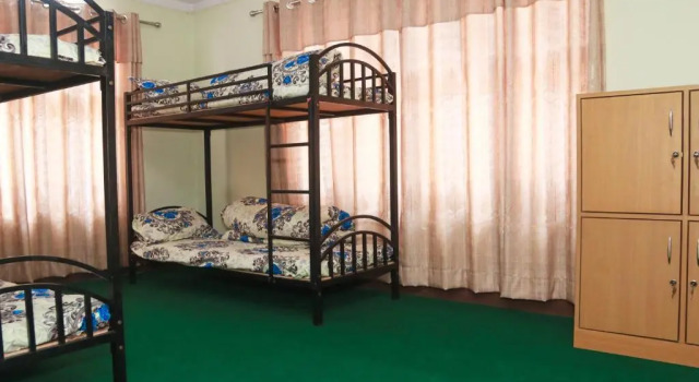 Кровать в общем номере Kathway Hostel & Homestay