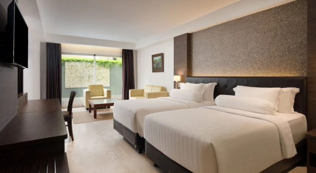 Трёхместный семейный номер Standard Sthala, A Tribute Portfolio Hotel, Ubud Bali