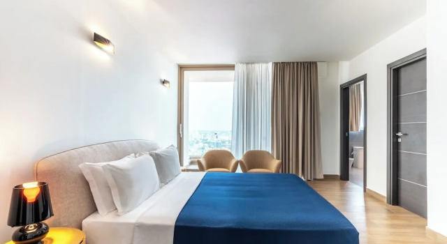 Люкс Executive с балконом и с видом на океан Heliconia Park Lagos Luxury Hotel and Spa