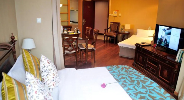 Люкс Deluxe Shanghai Kingland Serviced Apartment