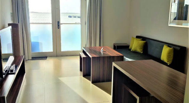 Апартаменты c 1 комнатой с видом на озеро Strandhotel Dranske