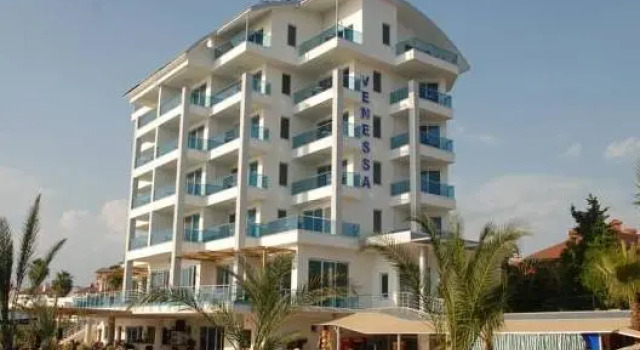 Кровать в общем номере Отель Venessa Beach 