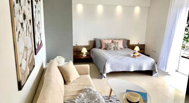 Cottage House Thalea - 3 bedrooms - sea view, Забронировать Дом для отпуска Виллы Коропи, Вилла