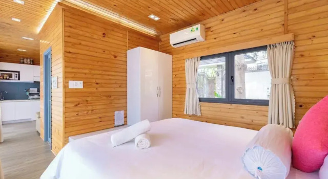 Bungalow 1 phòng ngủ View Hồ Melly - Vũng Tàu, Забронировать Дом для отпуска Отели Вунгтау с парковкой, Парковка