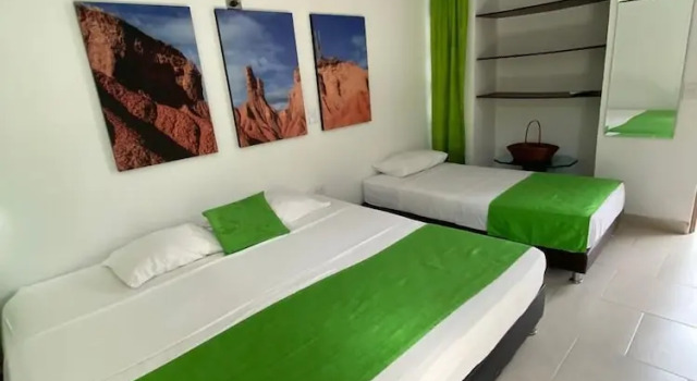Трёхместный номер Standard Цокольный этаж Hotel Sol del Desierto