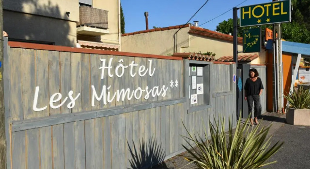 Ekonomiczny pokój Hôtel Les Mimosas