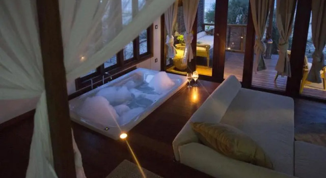 Вилла Luxury с балконом и с видом на море Sentidos Beach Retreat