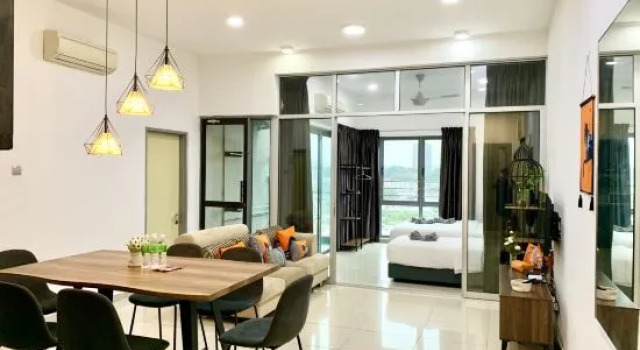 Семейный люкс с 3 комнатами Deco Home @ Imago The Loft