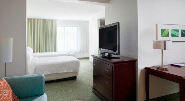 Четырёхместный номер Standard SpringHill Suites Charlotte University Research Park