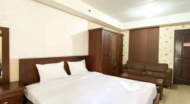 Cozy Studio (No Kitchen) At 1St Floor Metropark Condominium Jabebeka Apartment