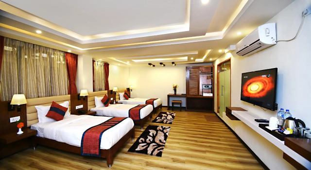 Трёхместный номер Deluxe Hotel Jampa