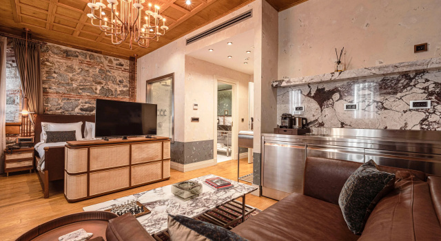 Двухместный люкс Deluxe с видом на улицу Stone Inn Galata